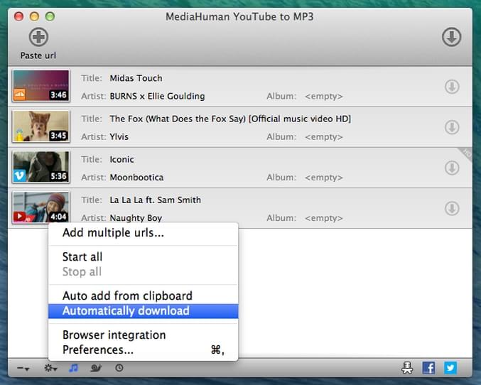 mediahuman youtube to mp3 converter italiano