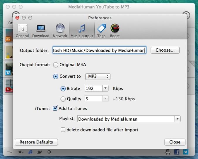youtube to mp3 converter mediahuman youtube to mp3 converter