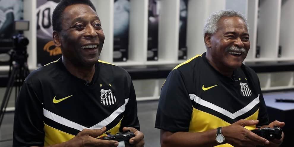 Pelé e Coutinho se encontram para uma partida de FIFA, veja o resultado