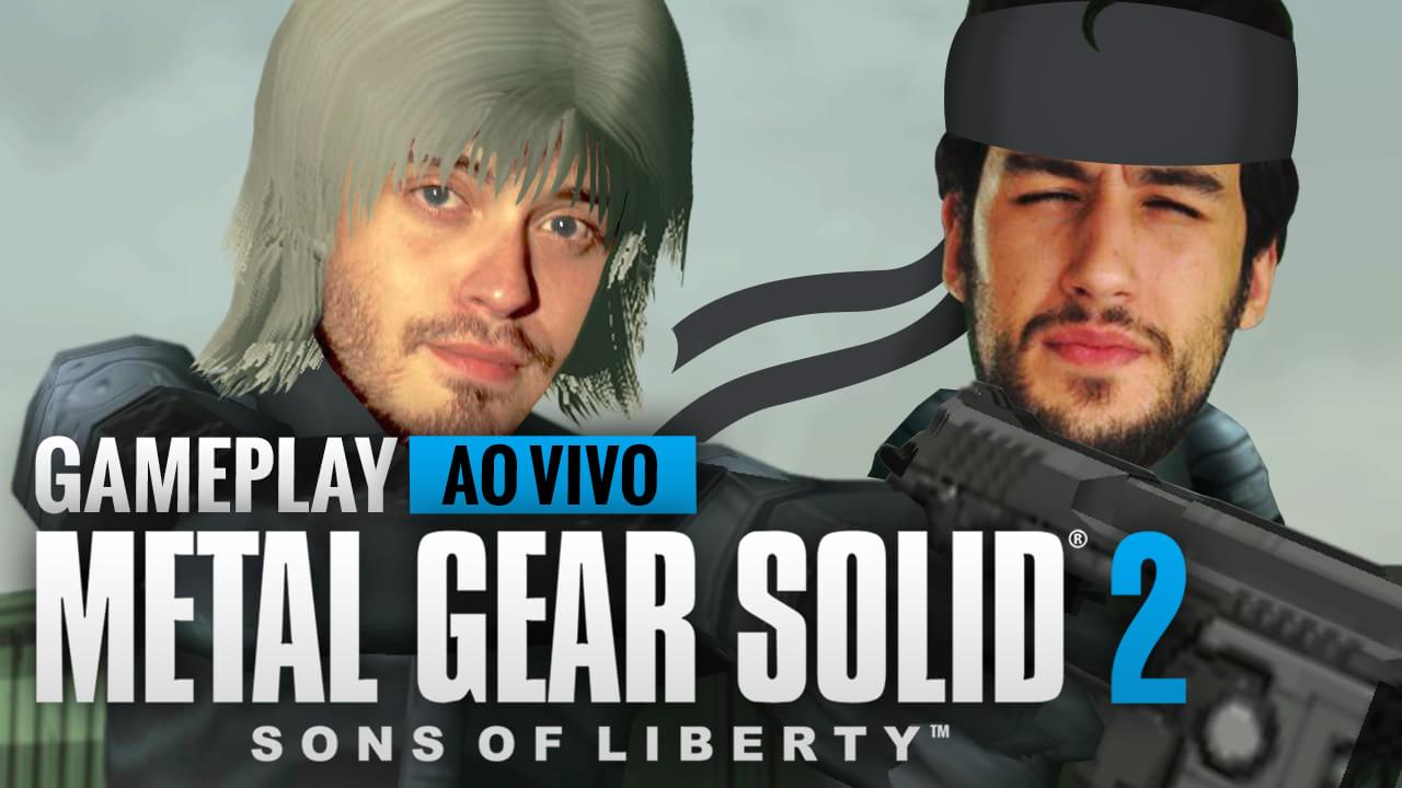 Jogatina ao vivo TCG: hoje tem Metal Gear Solid 2 às 18h!
