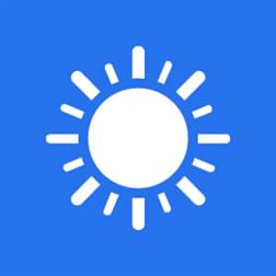 Logo Weather Ícone Logo Weather Ícone