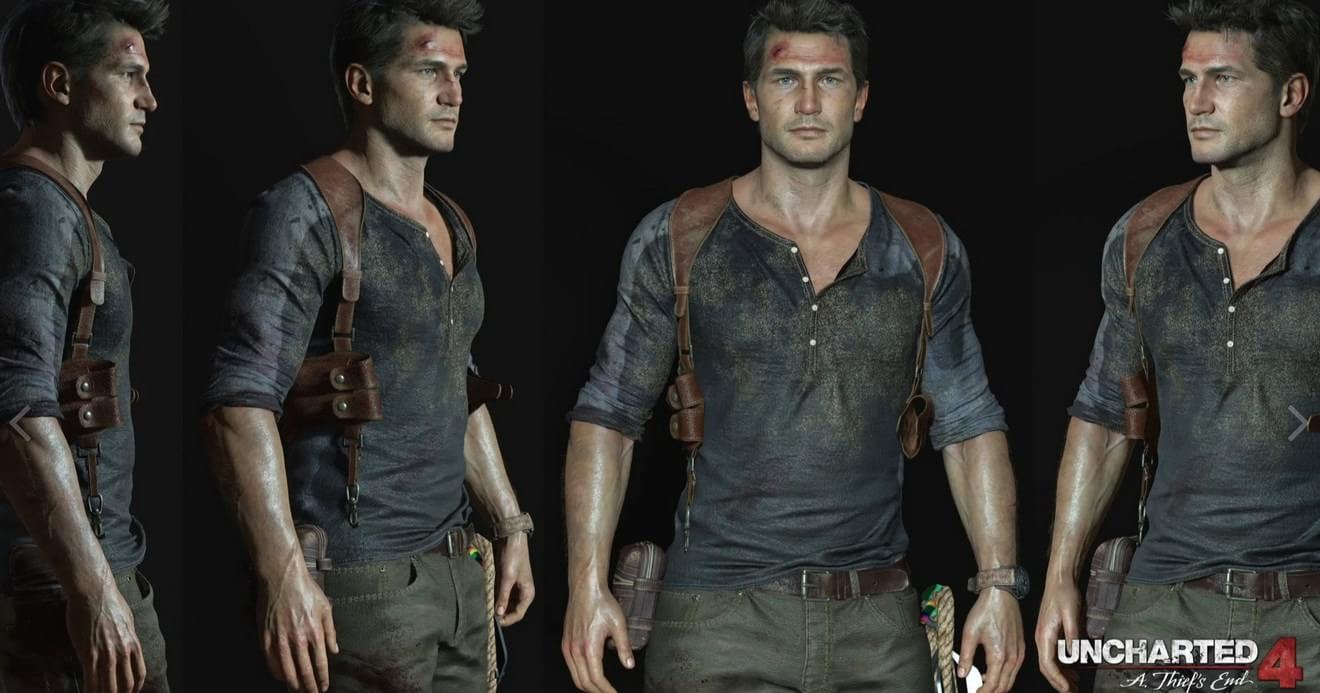 Designer detalha o novo e incrível visual de Nathan Drake no PS4
