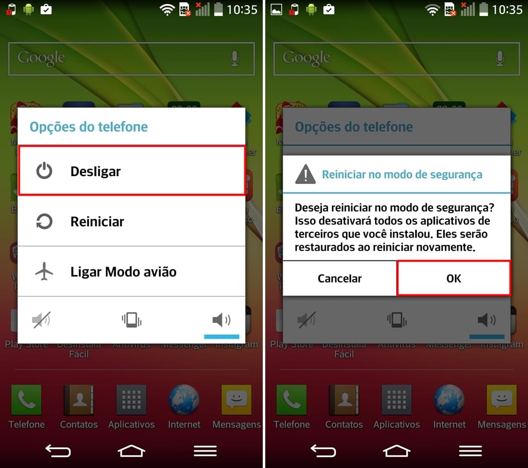 Android: aprenda a ativar o Modo de segurança em seu celular - TecMundo