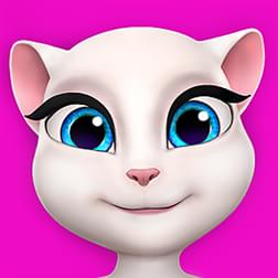 Logo Minha Talking Angela Ícone Logo Minha Talking Angela Ícone