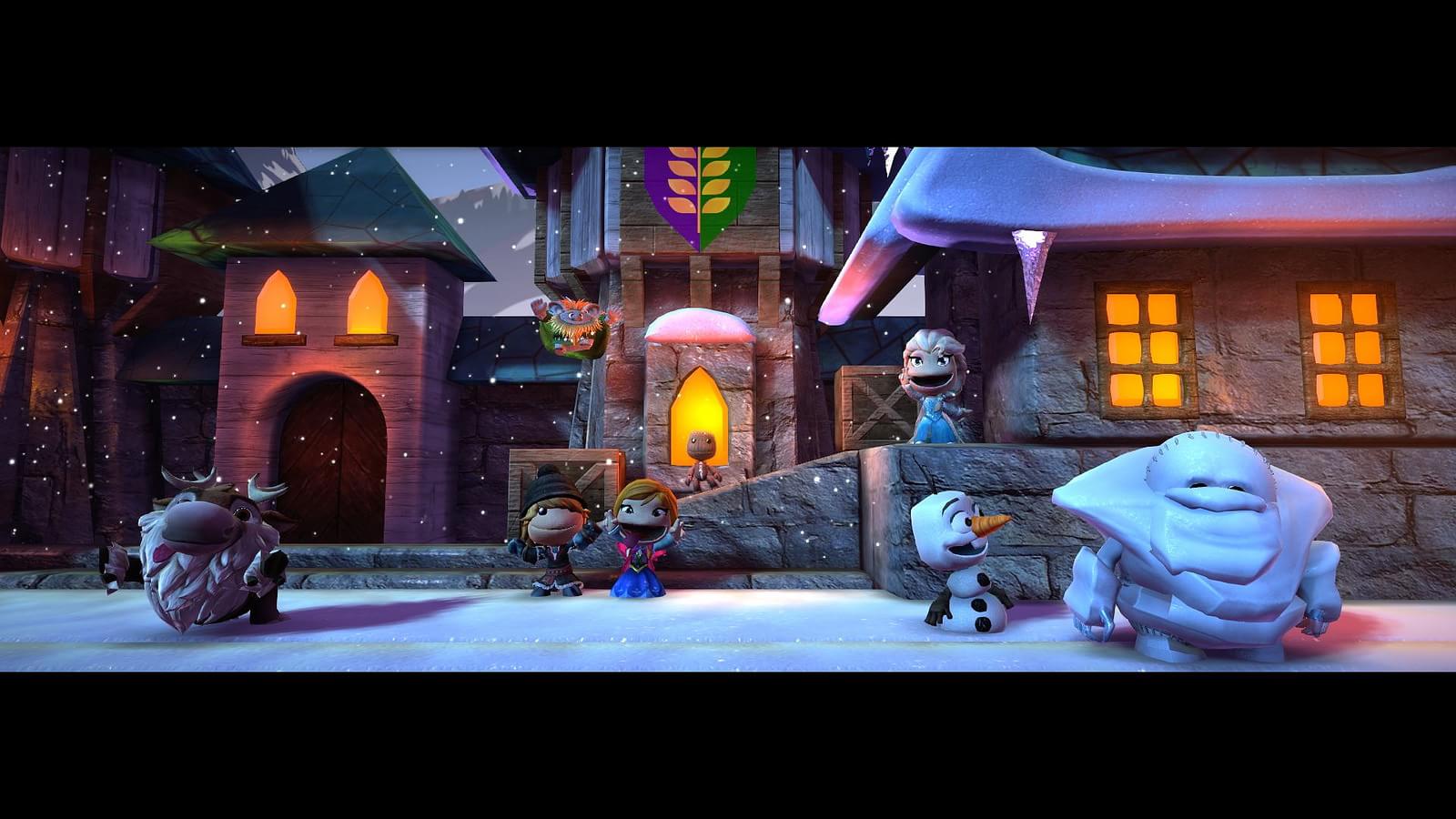 Livre estou para comprar roupinhas de Frozen no LittleBigPlanet 3