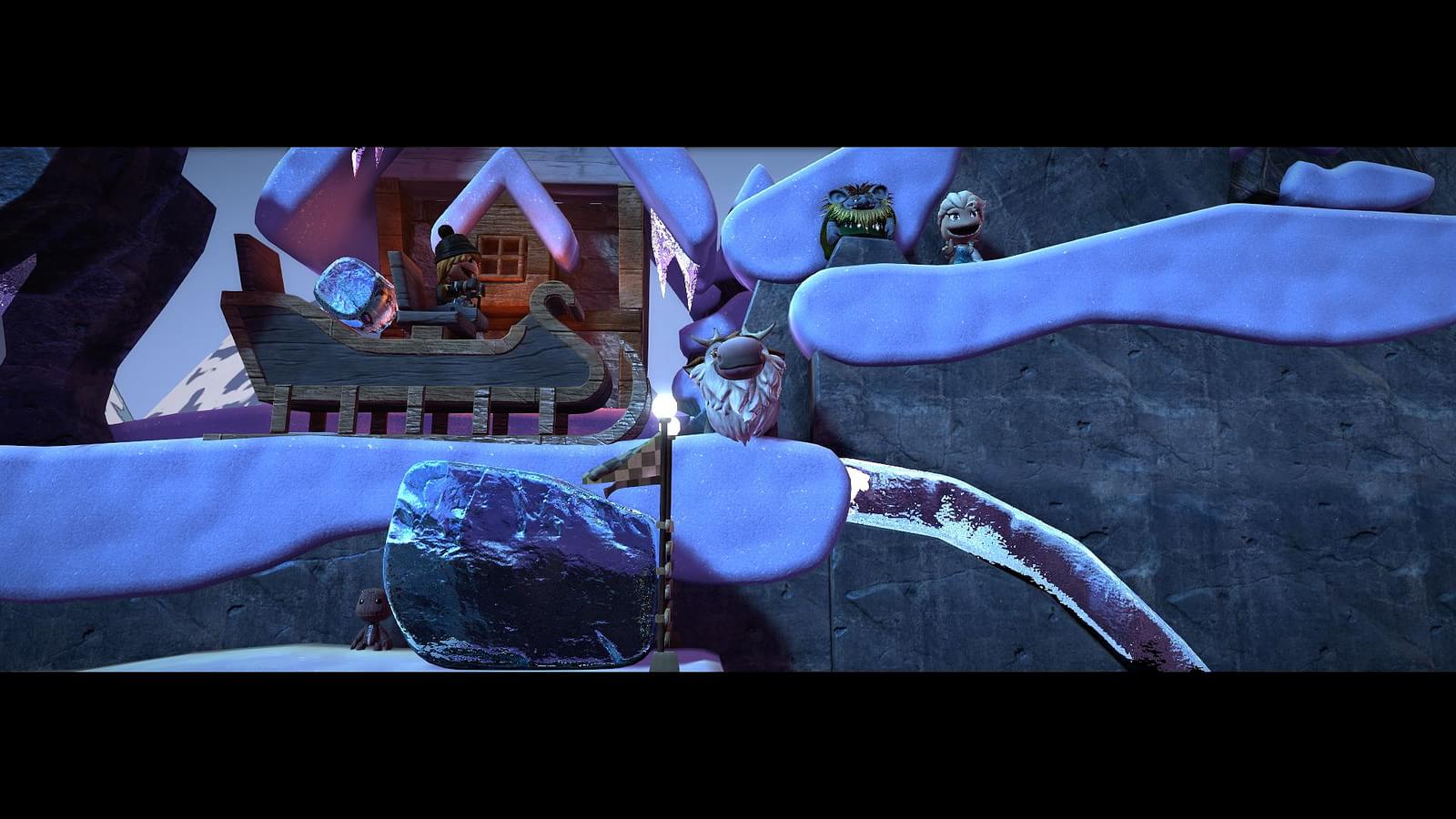 Livre estou para comprar roupinhas de Frozen no LittleBigPlanet 3