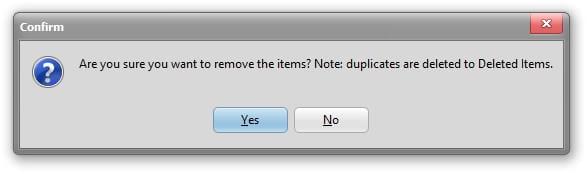 automatic outlook duplicate remover