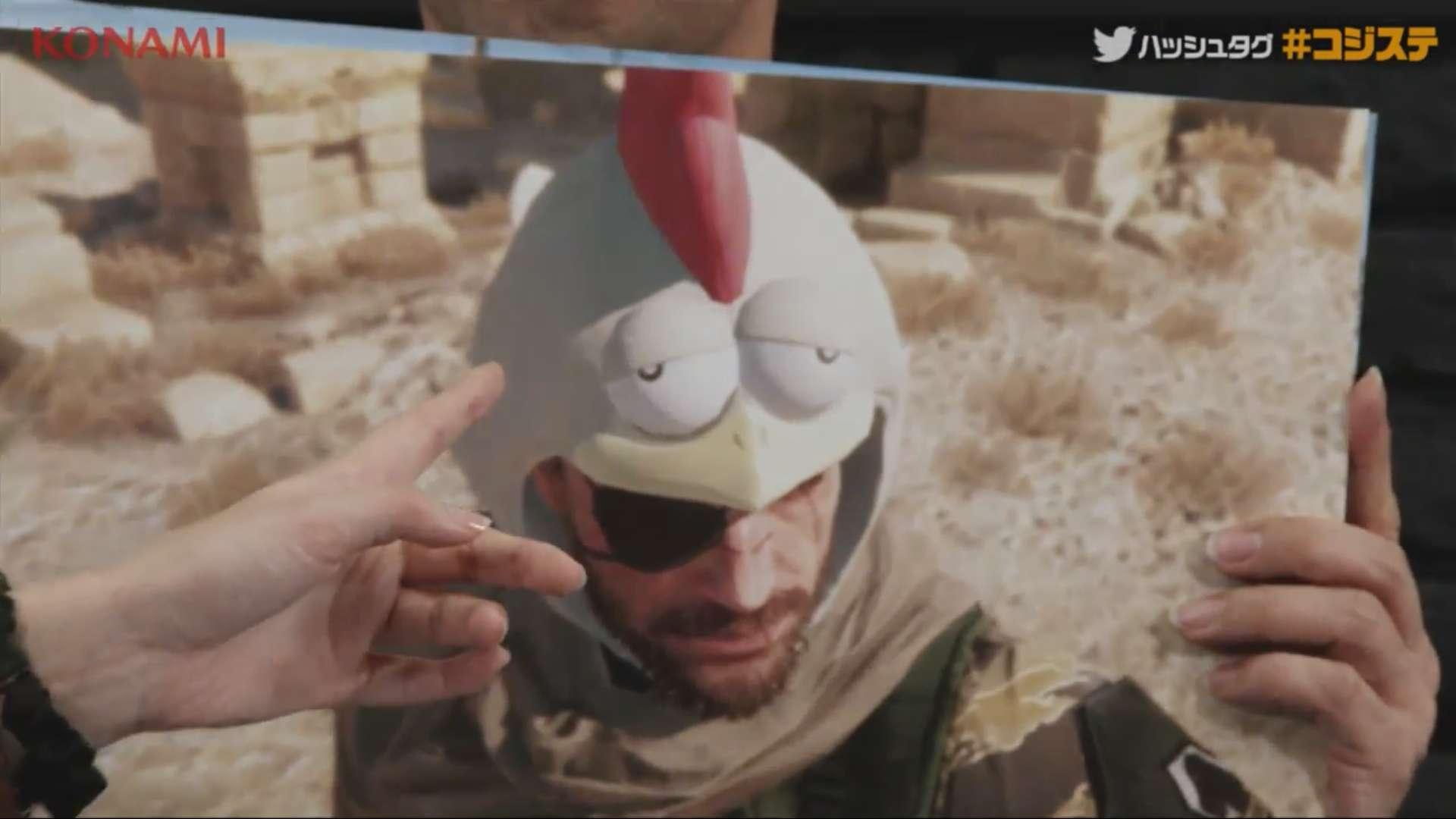 Acredite: você poderá usar um chapéu de galinha em MGS V: The Phantom Pain