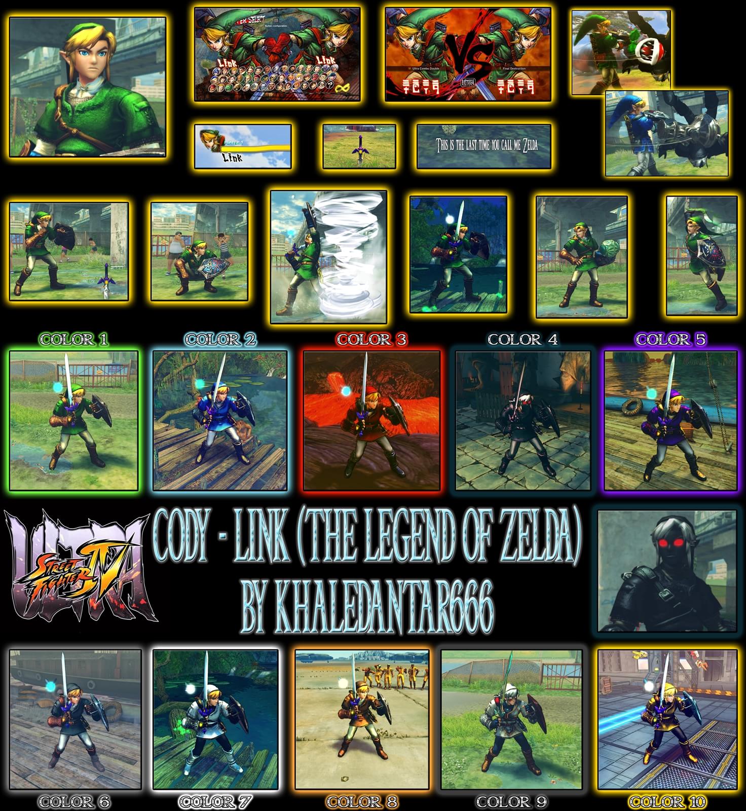 Link, Homem-Aranha e até Bayonetta: modder cria skins incríveis para USF IV