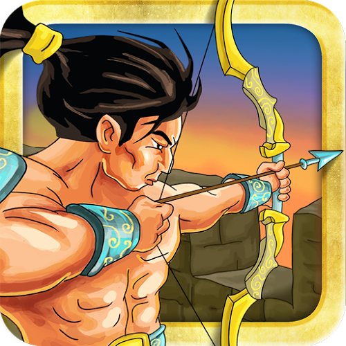 Logo Arjun : Warrior of Mahabharata Ícone Logo Arjun : Warrior of Mahabharata Ícone