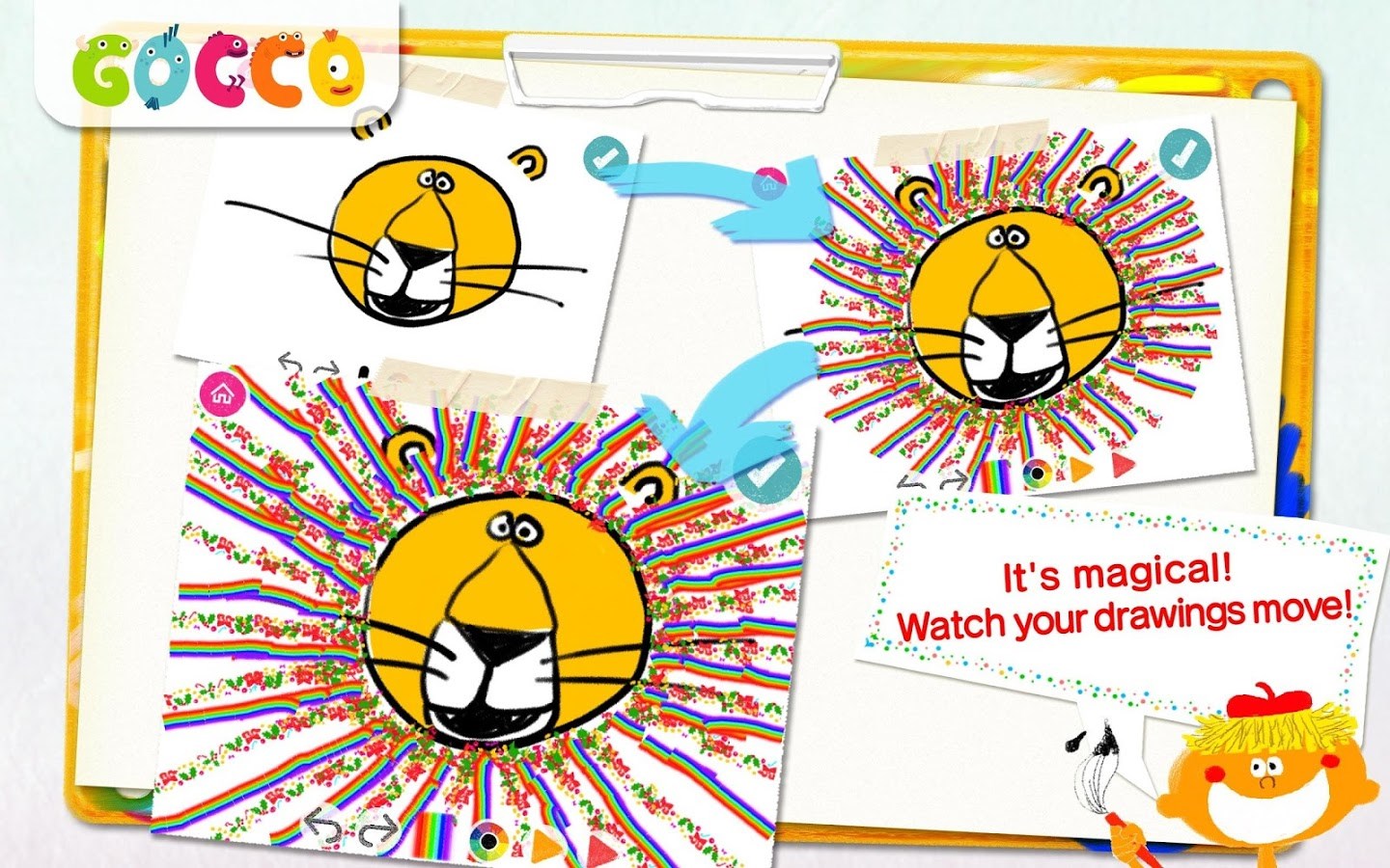 Gocco Doodle - Paint&Share screenshot 2