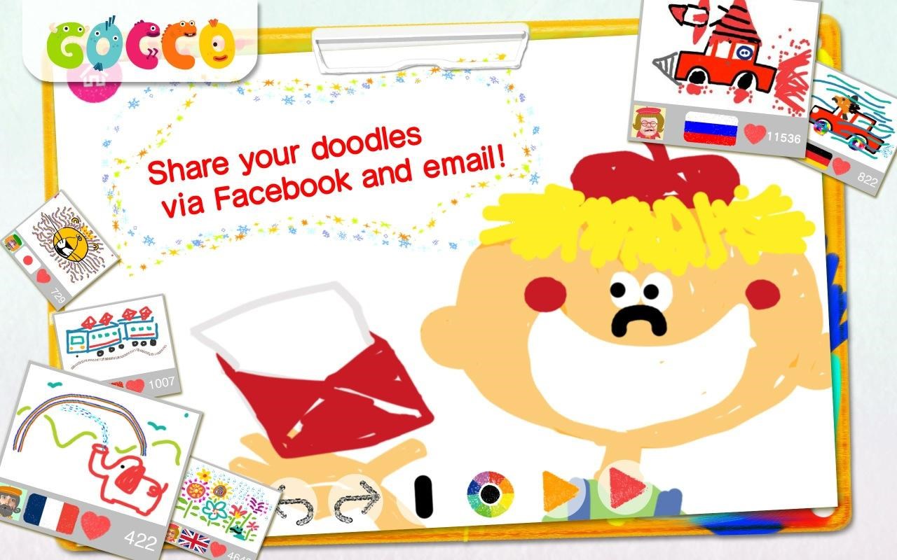 Gocco Doodle - Paint&Share screenshot 11