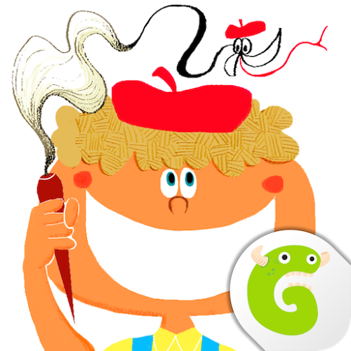 Logo Gocco Doodle - Paint&Share Ícone Logo Gocco Doodle - Paint&Share Ícone
