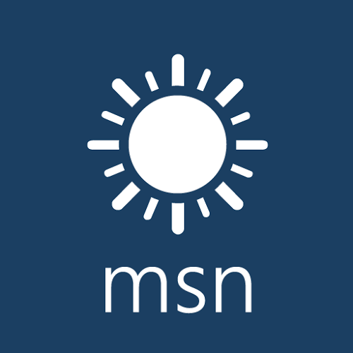Logo MSN Clima - Previsão e Mapas Ícone Logo MSN Clima - Previsão e Mapas Ícone