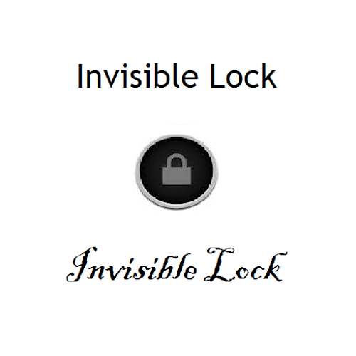 Logo Invisible Lock Ícone Logo Invisible Lock Ícone