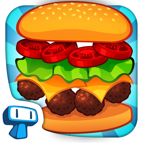 Logo My Sandwich Shop - Kids Game Ícone Logo My Sandwich Shop - Kids Game Ícone