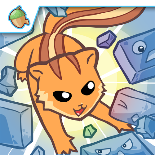 Logo Furry Squash - Brick Breaker Ícone Logo Furry Squash - Brick Breaker Ícone