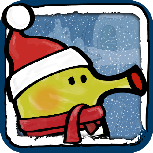 Logo Doodle Jump Christmas Special Ícone Logo Doodle Jump Christmas Special Ícone