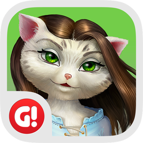 Logo Cat Story Ícone Logo Cat Story Ícone