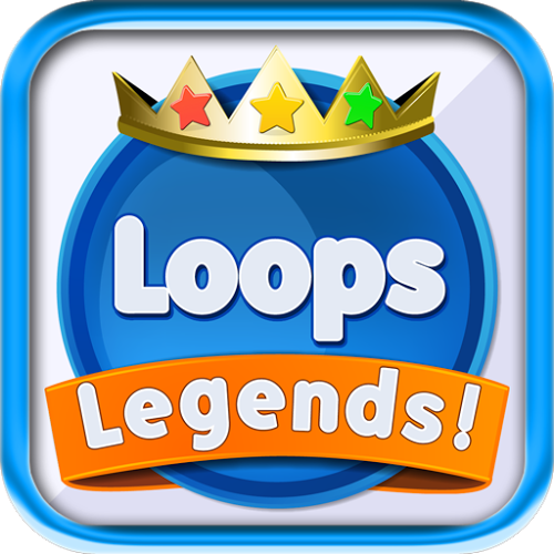 Logo Loops Legends – dots adventure Ícone Logo Loops Legends – dots adventure Ícone