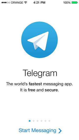 telegram download iphone