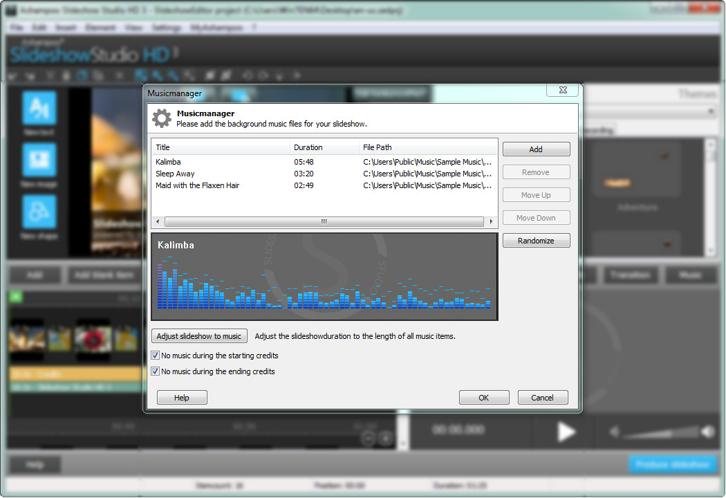 Imagem 1 do Ashampoo Slideshow Studio HD