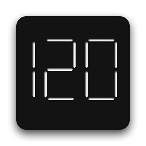 Logo Digital Speedometer Ícone Logo Digital Speedometer Ícone
