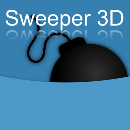 Logo Sweeper 3D Ícone Logo Sweeper 3D Ícone