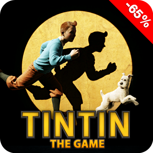 Logo As Aventuras de Tintin HD Ícone Logo As Aventuras de Tintin HD Ícone