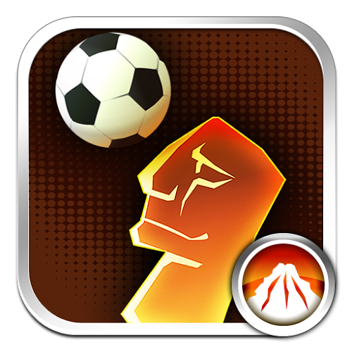 Logo Header Soccer Ícone Logo Header Soccer Ícone