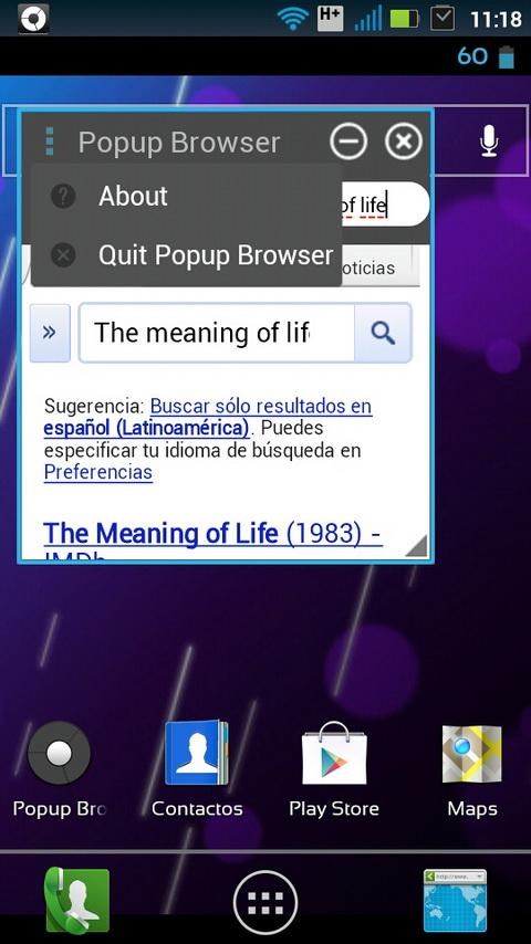 what is popup in browser