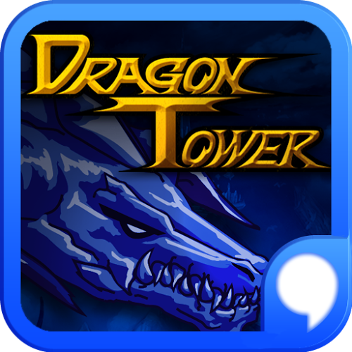 Logo Dragon Tower Ícone Logo Dragon Tower Ícone