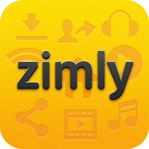 Logo Zimly media player Ícone Logo Zimly media player Ícone