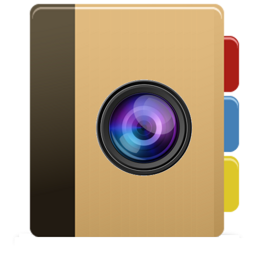 Logo HD Contact Photos Ícone Logo HD Contact Photos Ícone