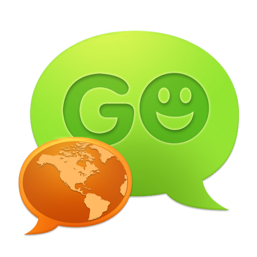 Logo GO SMS Pro Portuguese-BR lang Ícone Logo GO SMS Pro Portuguese-BR lang Ícone