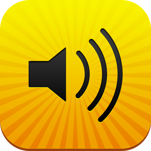 Logo MP3 Amplifier Ícone Logo MP3 Amplifier Ícone