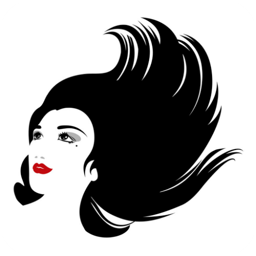 Logo Hair Studio Ícone Logo Hair Studio Ícone
