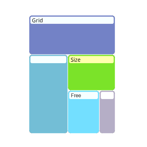 Logo Grid Size Free File Manager Ícone Logo Grid Size Free File Manager Ícone