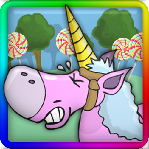 Logo Unicorn Fart Surprise Pro Ícone Logo Unicorn Fart Surprise Pro Ícone