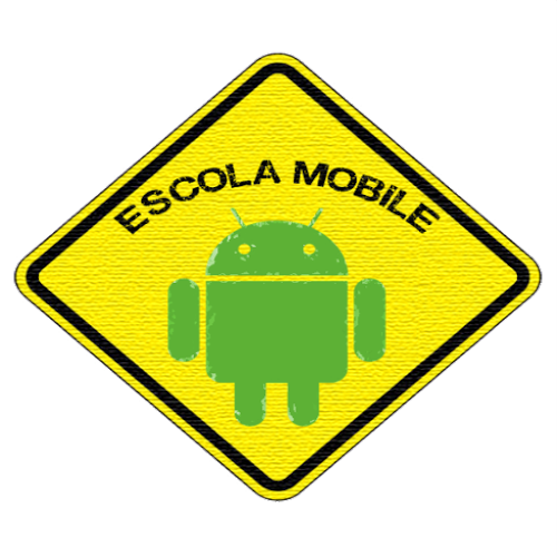 Logo Simulado - Escola Mobile Ícone Logo Simulado - Escola Mobile Ícone