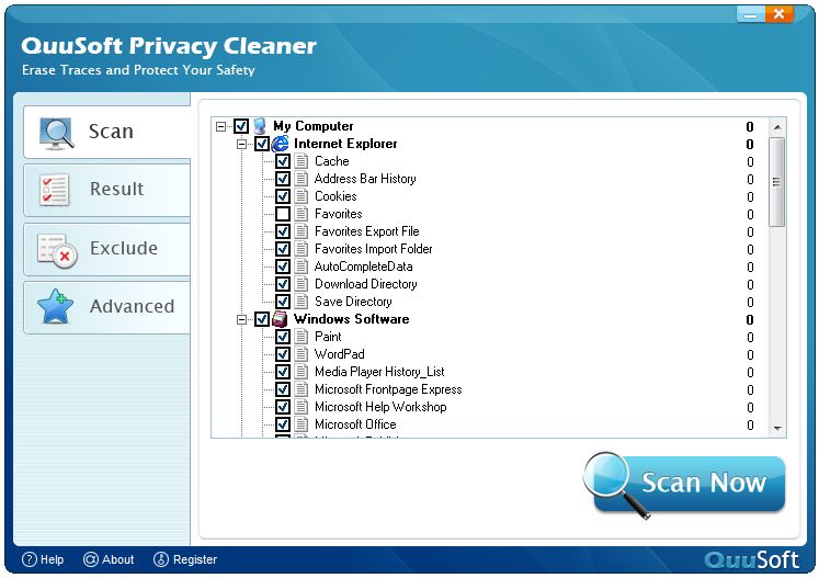 privacy cleaner trace