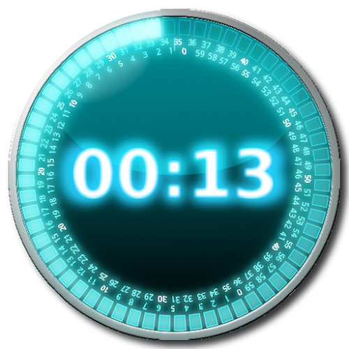 Logo Micro Stopwatch Ícone Logo Micro Stopwatch Ícone