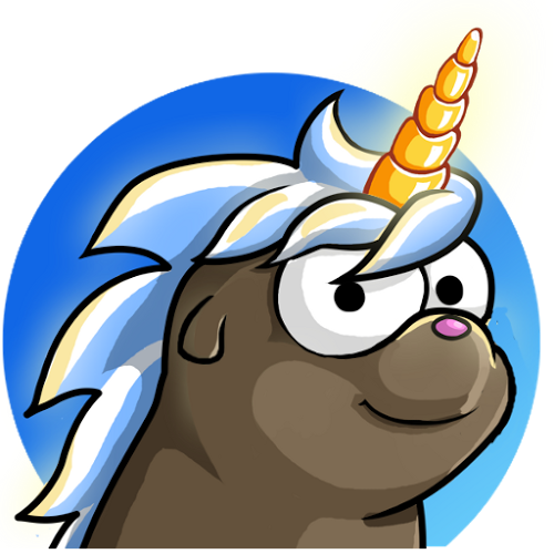 Logo Unicorn Sugar Rush Ícone Logo Unicorn Sugar Rush Ícone