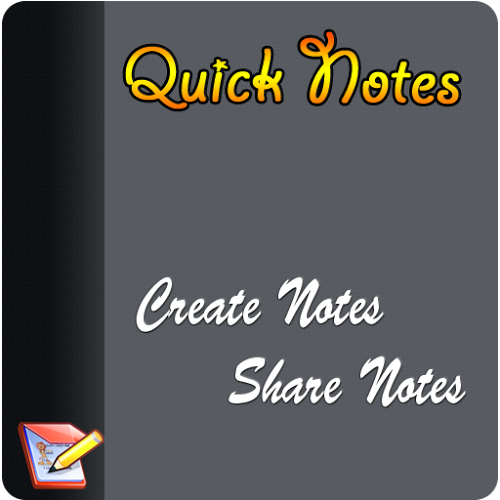 Logo Quick Notes pad - Save & share Ícone Logo Quick Notes pad - Save & share Ícone
