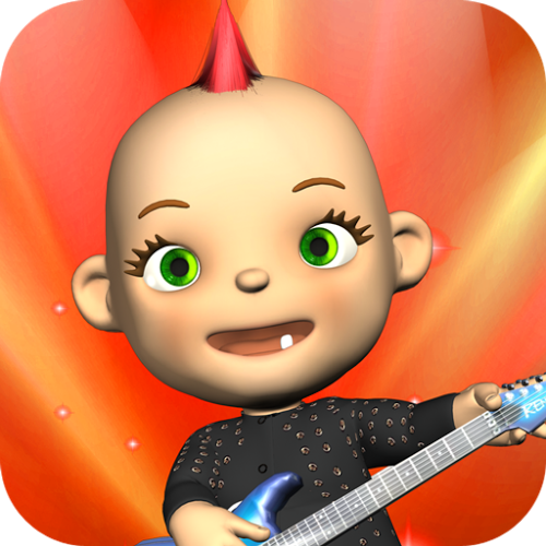 Logo My Talking Baby Music Star Ícone Logo My Talking Baby Music Star Ícone