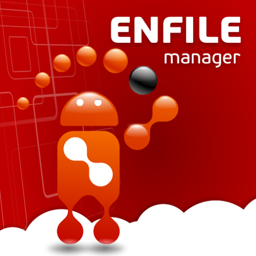 Logo EnFile File Manager Ícone Logo EnFile File Manager Ícone