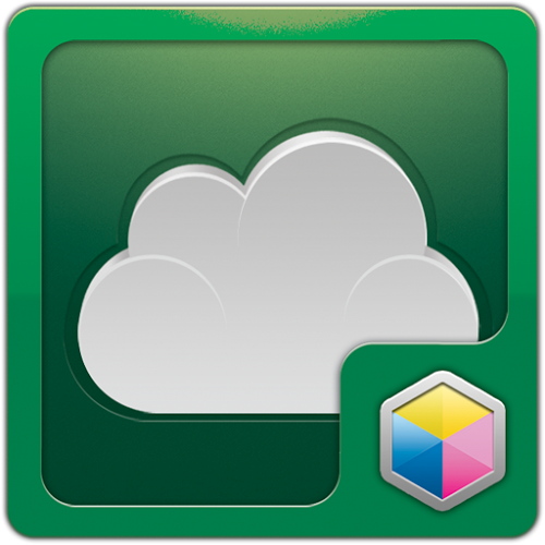 Logo Dropbox / Box.net Client Ícone Logo Dropbox / Box.net Client Ícone