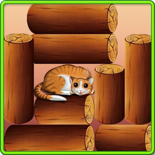 Logo Cat Rescue - Puzzles Ícone Logo Cat Rescue - Puzzles Ícone