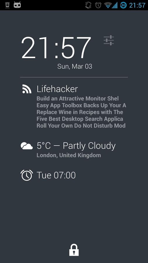 download dashclock