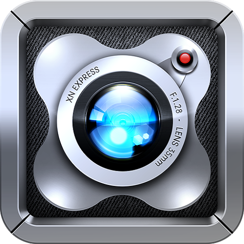 Logo XnExpress Camera Ícone Logo XnExpress Camera Ícone